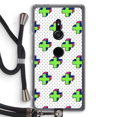8-bit N°10: Sony Xperia XZ2 Transparant Hoesje met koord