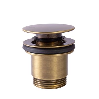 Afvoerplug Tres Valvulva | 5/4" | Click waste | Messing | Rond | Messing