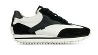 Bronx Dames Sneakers in Leder (Wit) - thumbnail