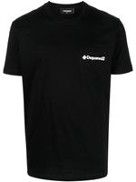 DSQUARED2 t-shirt en coton à logo imprimé - Noir - thumbnail