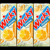 Wicky Original Smaak Sinaasappel 6 x 200 ml bij Jumbo