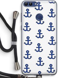Ankers: Huawei P Smart (2018) Transparant Hoesje met koord