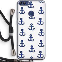 Ankers: Huawei P Smart (2018) Transparant Hoesje met koord
