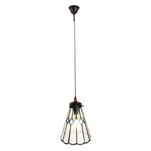 Clayre & Eef Transparente Hanglamp Tiffany Ø 15*115 cm E14/max 1*40W 5LL-6195