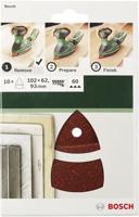 Bosch Accessoires 2609256a67 | 10-delige | schuurbladset voor multischuurmachines - 2609256a67