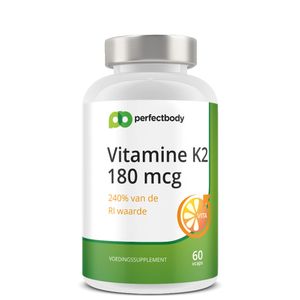 Perfectbody Vitamine K2 - 180mcg - 60 Vcaps