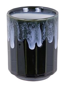 Japanse Theekop - Tokyo Design Studio - Zwart/Blauw - 7.8 x 10.2 cm