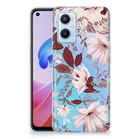 Hoesje maken OPPO A96 | OPPO A76 Watercolor Flowers