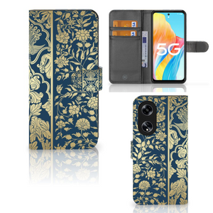 OPPO Reno8 T 5G Hoesje Beige Flowers