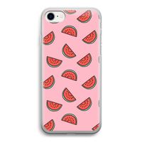 Watermeloen: iPhone SE 2020 Transparant Hoesje