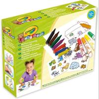 CRAYOLA MINI KIDS Mijn eerste doos met kleuren en stickers