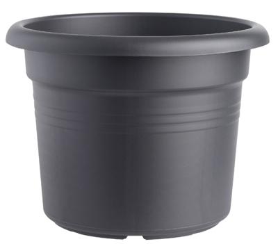 Bloempot Green basics cilinder 30 cm living black - Elho