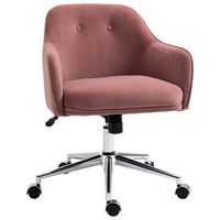 Vinsetto bureaustoel met schommelfunctie hoofdsteun kantoor aan huis kantoorstoel in hoogte verstelbare bureaustoel ergonomisch 360Â° zwenkwielen