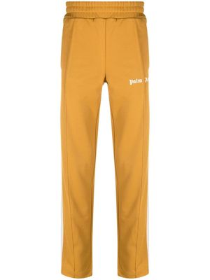 Palm Angels pantalon de jogging à logo imprimé - Jaune