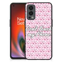 OnePlus Nord 2 | Telefoon Hoesje | Flowers Pink DTMP