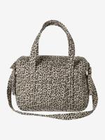 Luiertas van katoenen hydrofiel JOIOSA beige, bedrukt