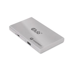 CLUB3D Certified Thunderbolt™4 Portable 5-in-1 Hub met Smart Power