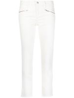 Zadig&Voltaire jean Ava court à coupe slim - Blanc