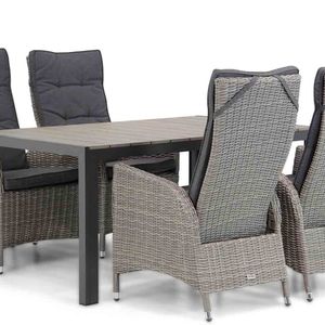 Garden Collections Lincoln/Young 155 cm dining tuinset 5-delig