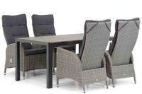 Garden Collections Lincoln/Young 155 cm dining tuinset 5-delig