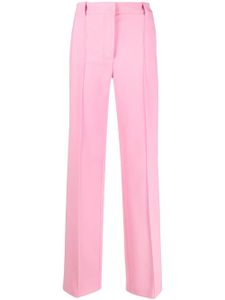 Blumarine pantalon droit à taille haute - Rose