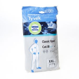 Spuitoverall tyvek XXL cat.III wit