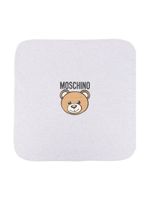 Moschino Kids couverture à imprimé Teddy Bear - Gris