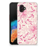 Samsung Galaxy Xcover 6 Pro TPU Case Pink Flowers