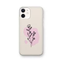 Roses are red: iPhone 12 Transparant Hoesje
