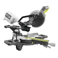 Accu 190mm Afkortzaag (excl. accu) ONE 18V Ryobi - Ryobi