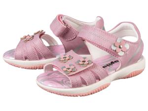 lupilu Peuters meisjes sandalen met klittenbandsluiting (25, Roze)