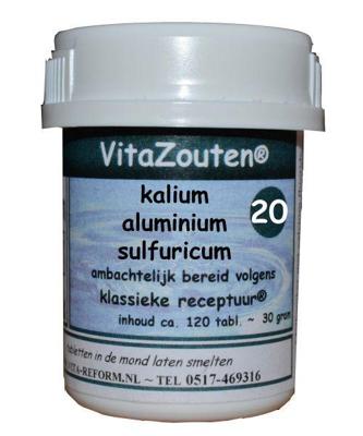 Vitazouten Kalium aluminium sulfuricum VitaZout nr. 20
