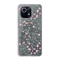 Sierlijke bloemen: Xiaomi Mi 11 Transparant Hoesje