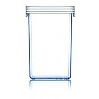 ClickClack vershoudbak Basics 1,2 liter polycarbonaat wit - thumbnail