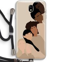 Sweet creatures: Samsung Galaxy J7 (2017) Transparant Hoesje met koord
