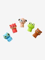 Set van 5 vingerpoppen meerkleurig