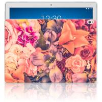 Lenovo Tab P10 | Siliconen hoesje | Bosje Bloemen