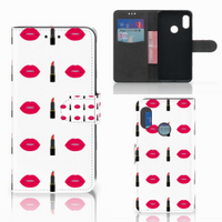 Xiaomi Mi A2 Lite Telefoon Hoesje Lipstick Kiss - thumbnail