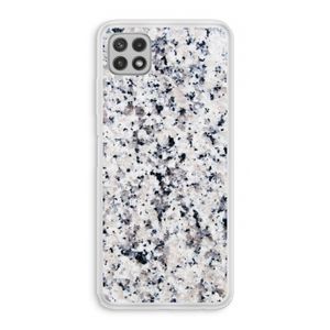 Gespikkelde marmer: Samsung Galaxy A22 4G Transparant Hoesje