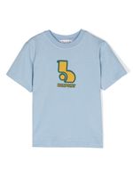 Bonpoint t-shirt en coton à logo imprimé - Bleu