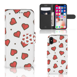 Apple iPhone X | Xs Telefoon Hoesje Hearts