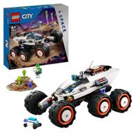 LEGO 60431 City Space Exploration Rover en buitenaards leven, speelgoed met 2 minifiguren, robotfiguren