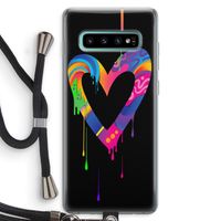 Melts My Heart: Samsung Galaxy S10 Plus Transparant Hoesje met koord