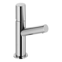 Wastafelkraan Tres Max | Opbouw | Mengkraan | Standaard model | 1-knop | Rond | Chroom