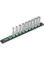 Wera dop-magneetstrip b deep 1 doppenset, 3/8"-aandrijving, 9-delig - 05005440001