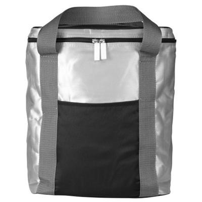 Koeltas - Grote koeltas zilver/zwart - 15 liter - ideaal voor onderweg