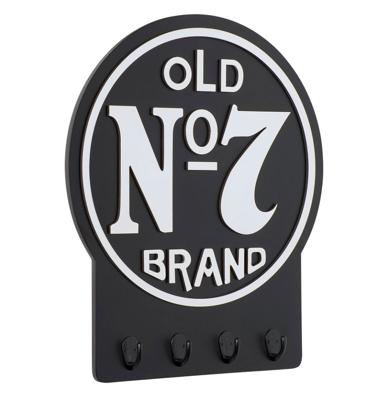 Jack Daniel&apos;s No. 7 Sleutel Rek LAATSTE STUKS