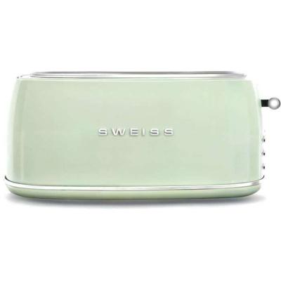 Vintage Toaster - SWEISS - GRV7 - 2 sleuven - 1500 W - Groen