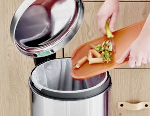 Brabantia 111822 vuilnisbak 30 l Rond Roestvrijstaal