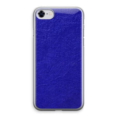 Majorelle Blue: iPhone 8 Transparant Hoesje